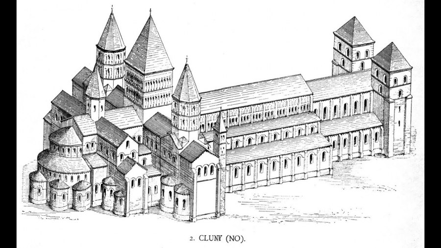 Церковь аббатства Клюни