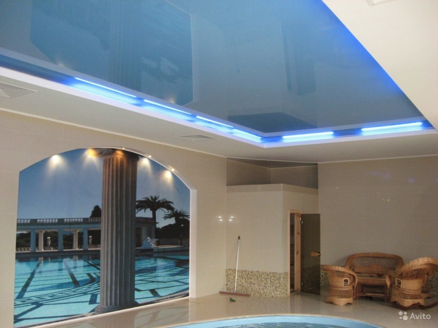 Формы подвесных потолков из гипсокартона