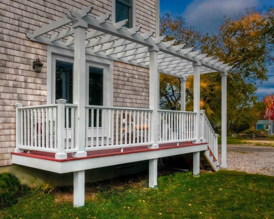 Крыльцо с террасой