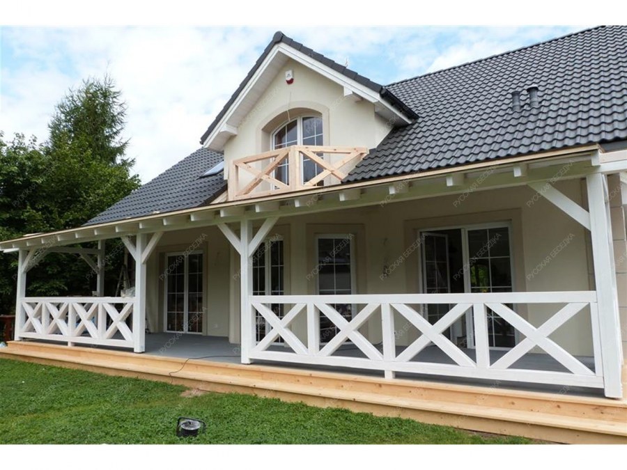 Терраса с ковкой