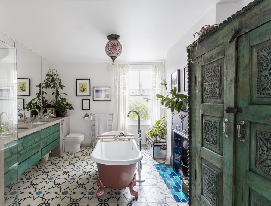 Ванная комната в загородном доме