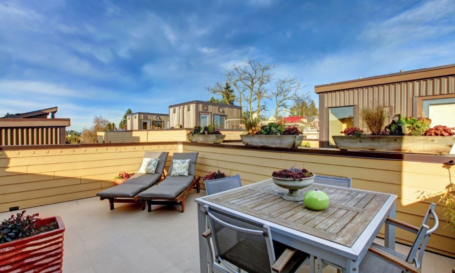 Веранда с эксплуатируемой кровлей