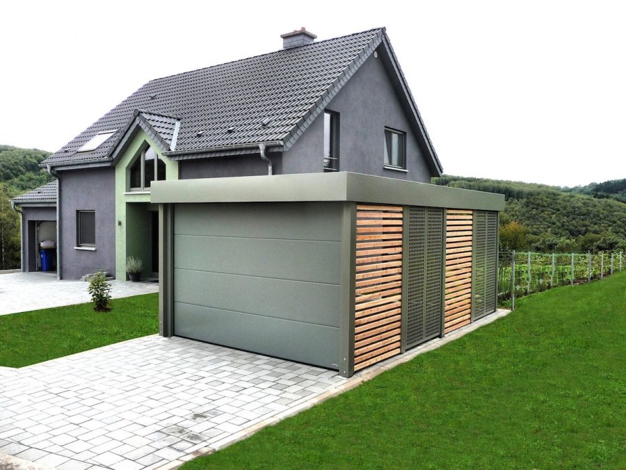 Крыша над гаражом