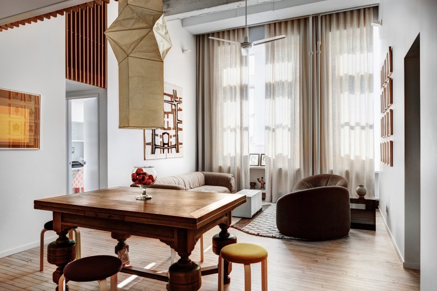 Интерьеры квартир в Бруклине