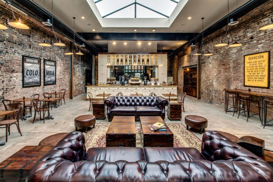 Брутальная кофейня