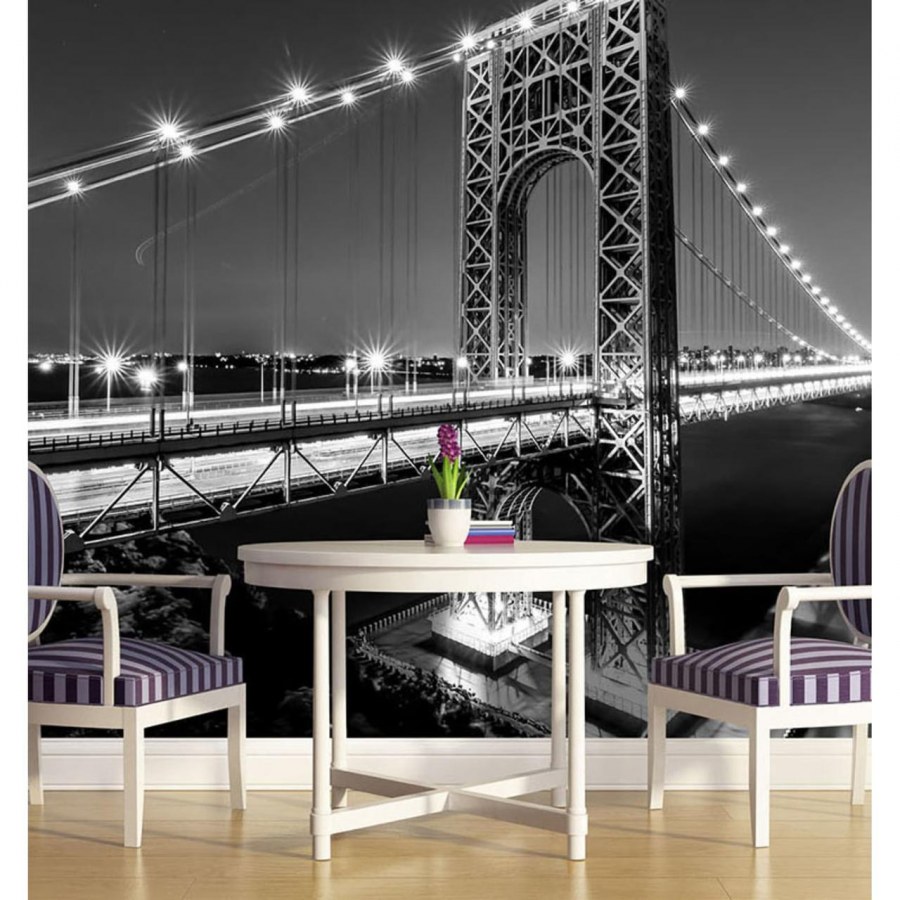 Бруклинский мост на стене