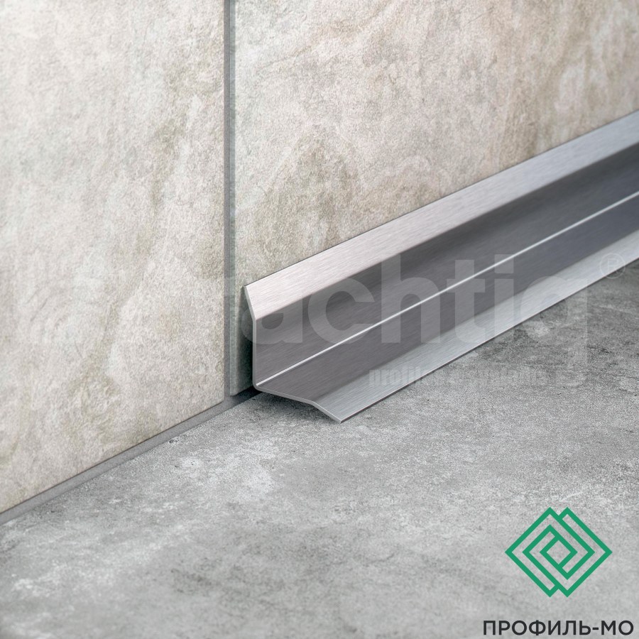 Профиль для плитки из нержавеющей стали 20 мм