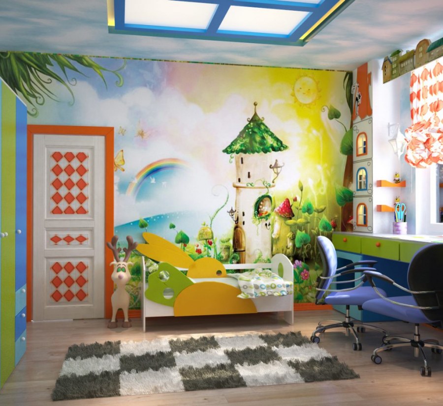 Детская интерьер сказка
