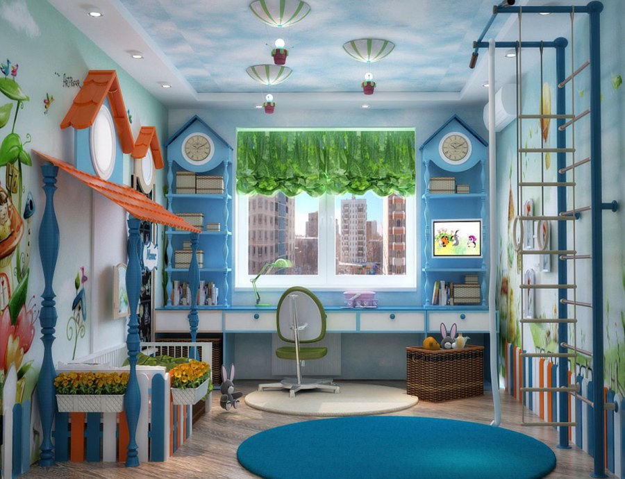 Сказочная комната для мальчика