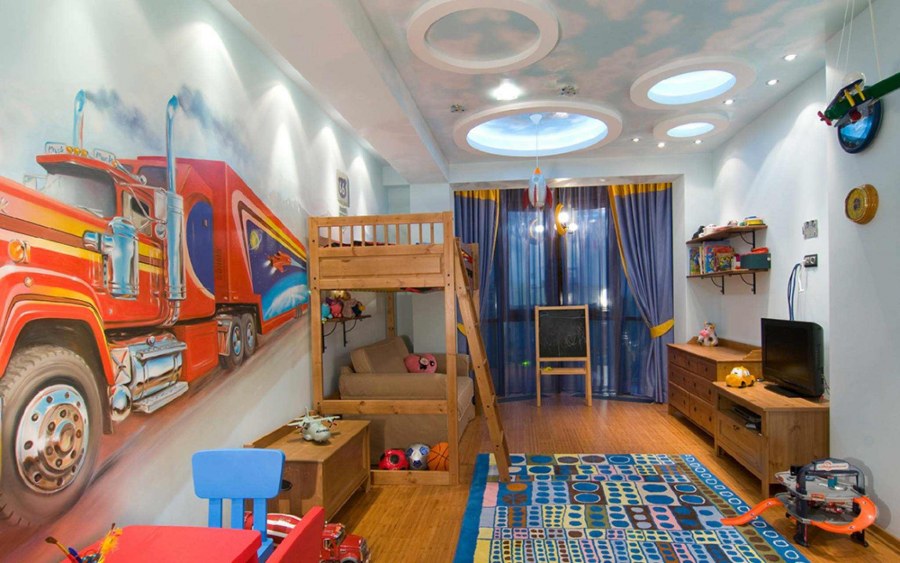 Красивая квартира детская мальчик
