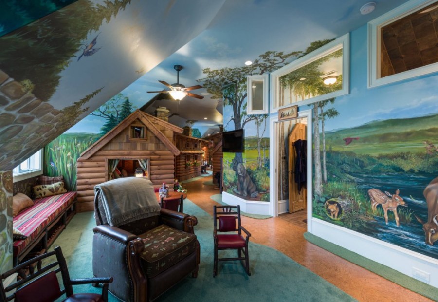 Сказочные детские комнаты