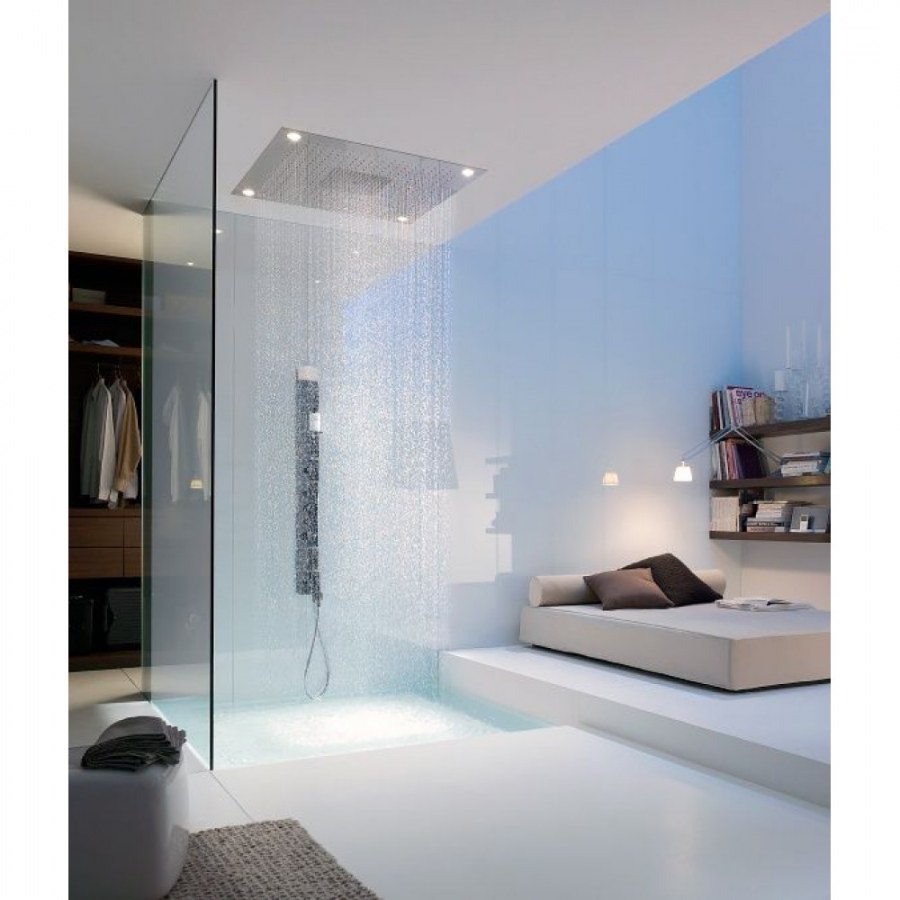Верхний душ Hansgrohe Axor SHOWERCOLLECTION SHOWERHEAVEN (10627800) С подсветкой