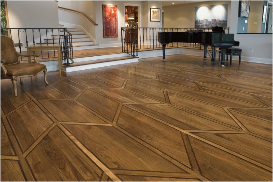 Красивый деревянный пол