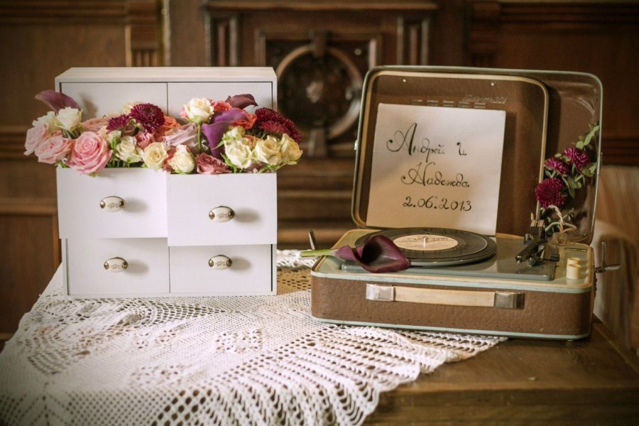 Свадьба в стиле ретро