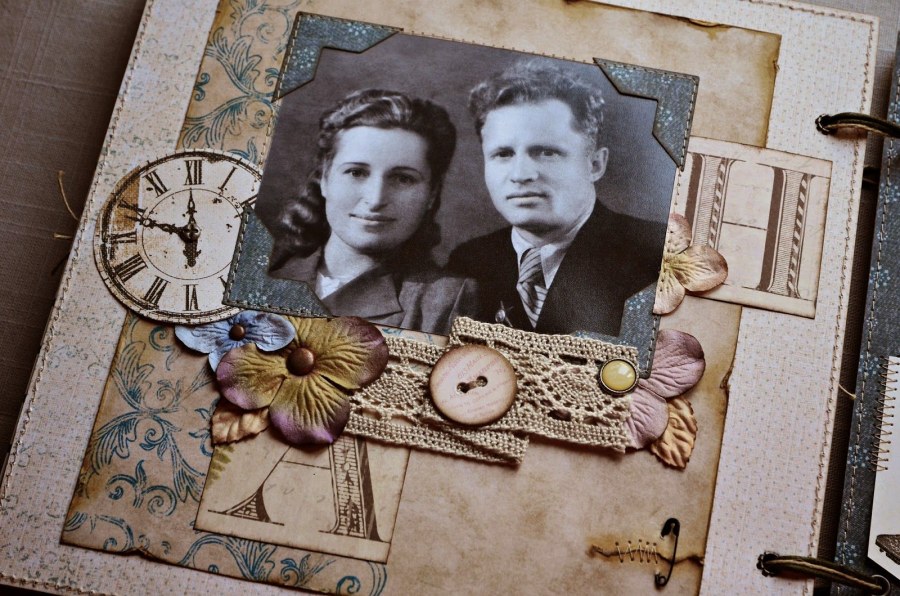 Стиль Херитаж в скрапбукинге