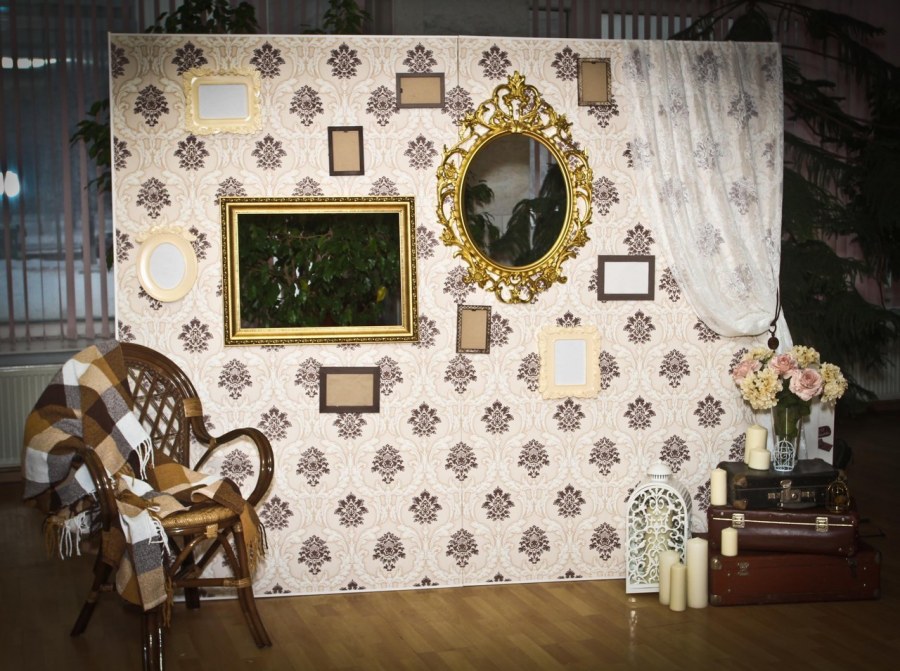 Декорации в стиле ретро