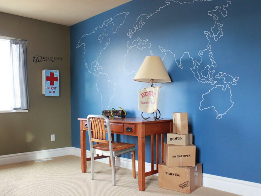 Тематика мира в интерьере