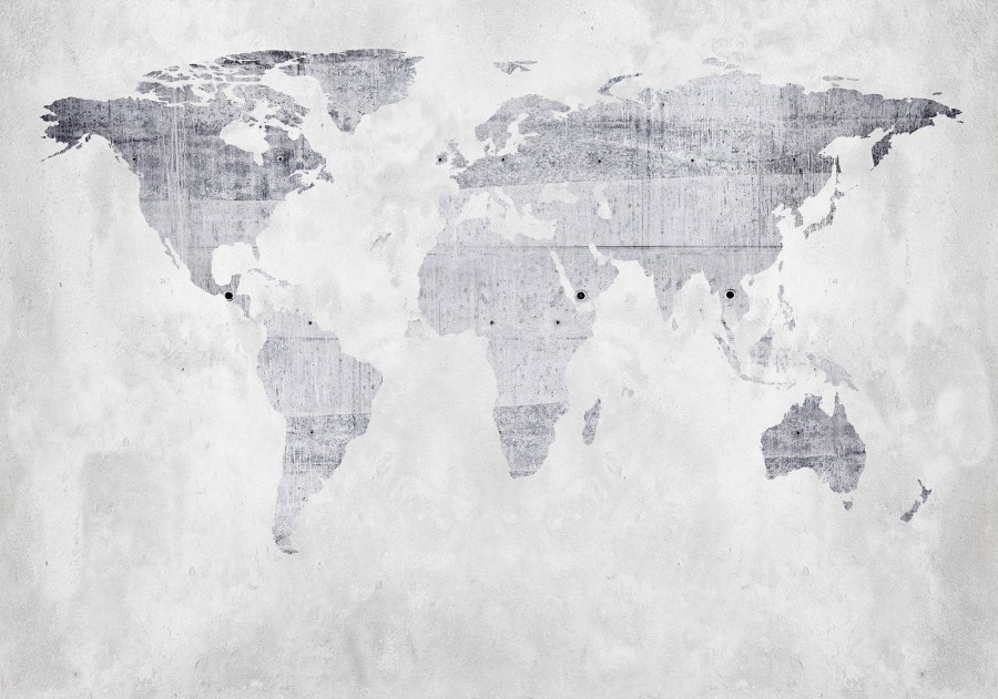 Карта мира на стену