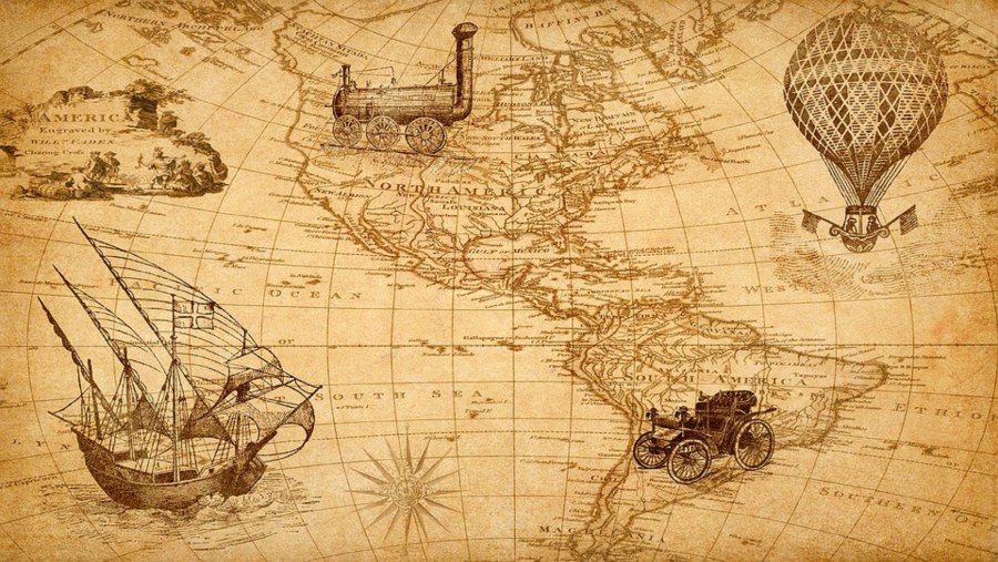 Старинные морские карты