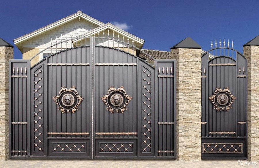 Кованые ворота Сикард