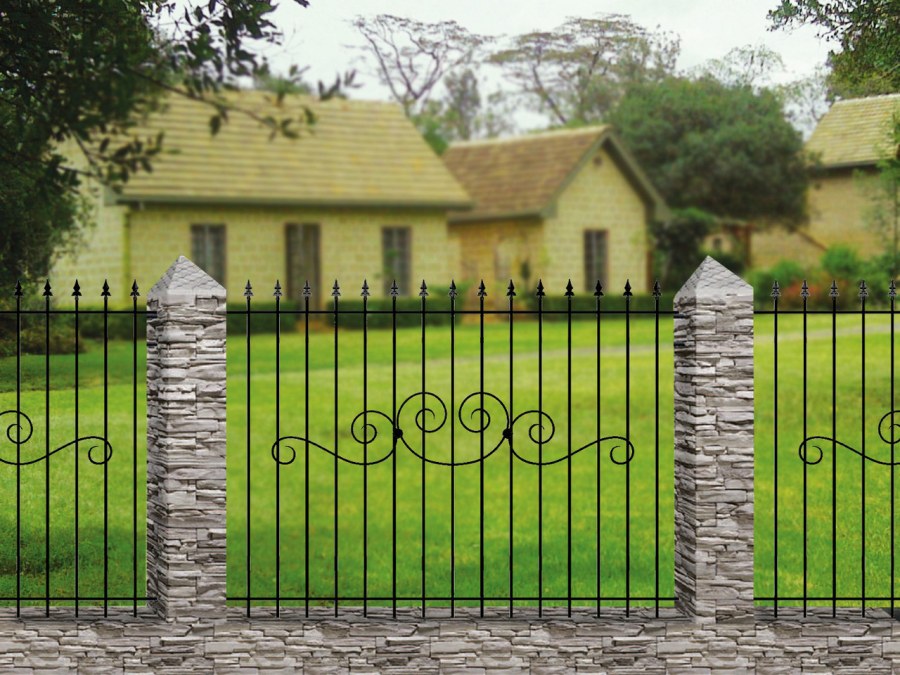 Псевдокованные заборы