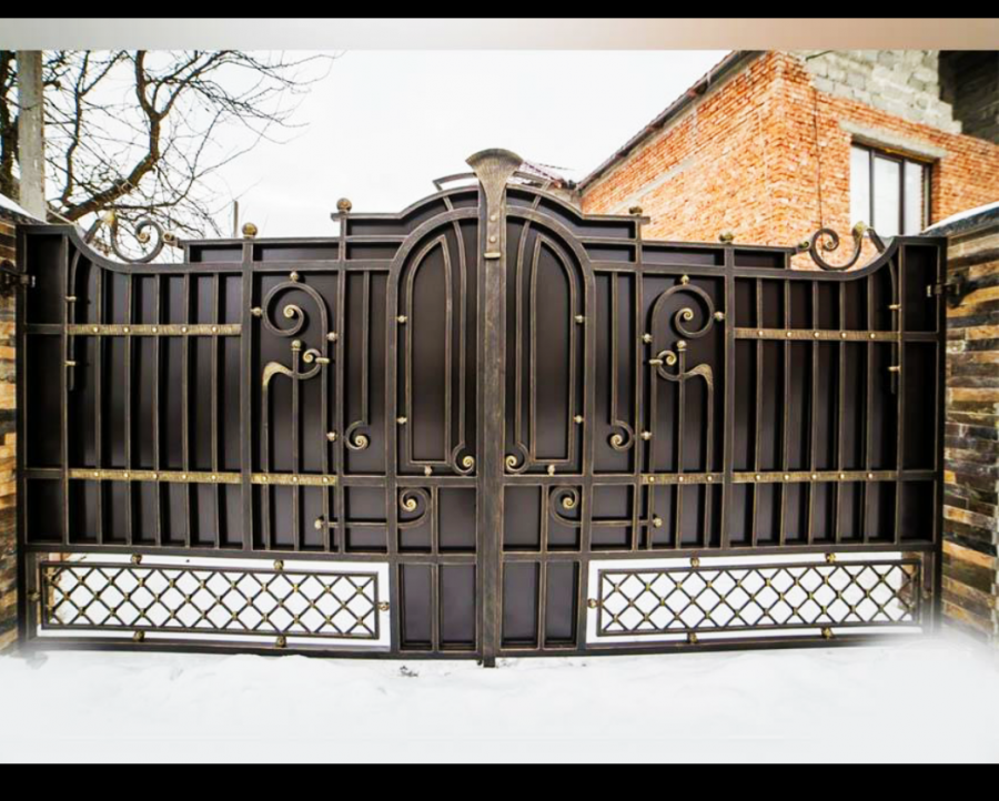Кованые ворота в Нальчике Сикард