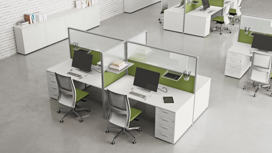 Опен Спейс с перегородками