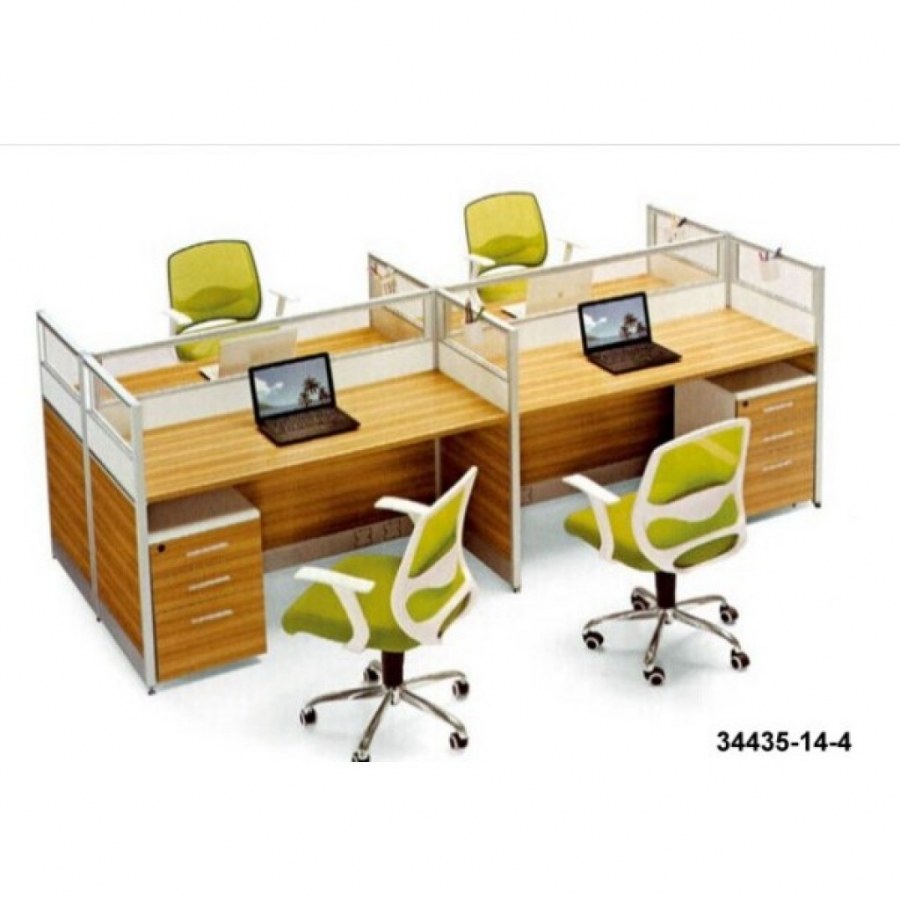 Офисные столы с перегородками