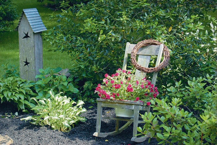 Цветник мольберт