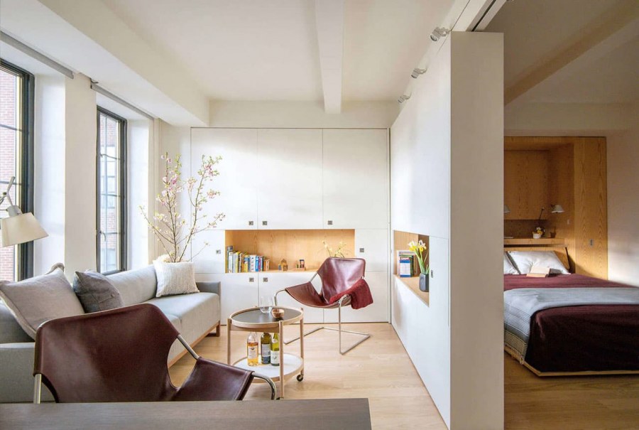 Интерьерные решения для маленьких квартир