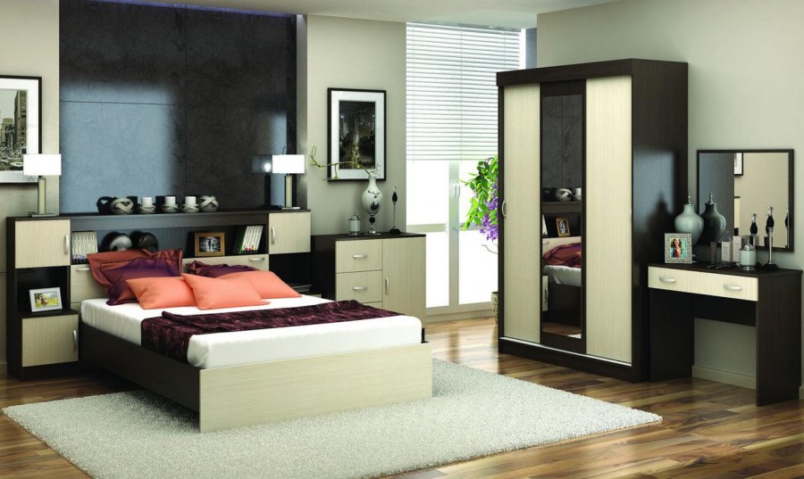 Спальня Бася Стендмебель