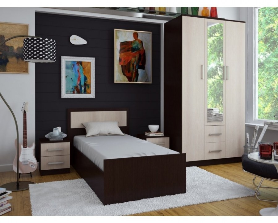 Спальный гарнитур Фиеста (БТС)