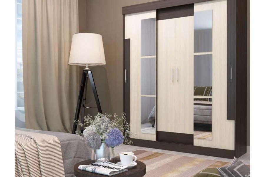 Шкаф купе Феникс ясень шимо