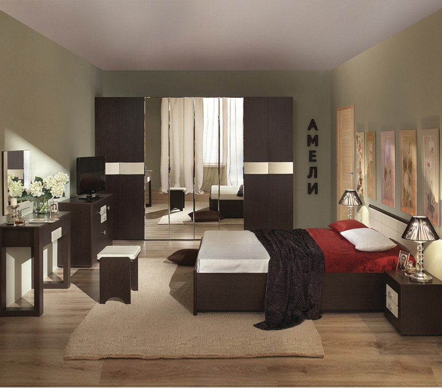 Спальня Амели венге Глазов
