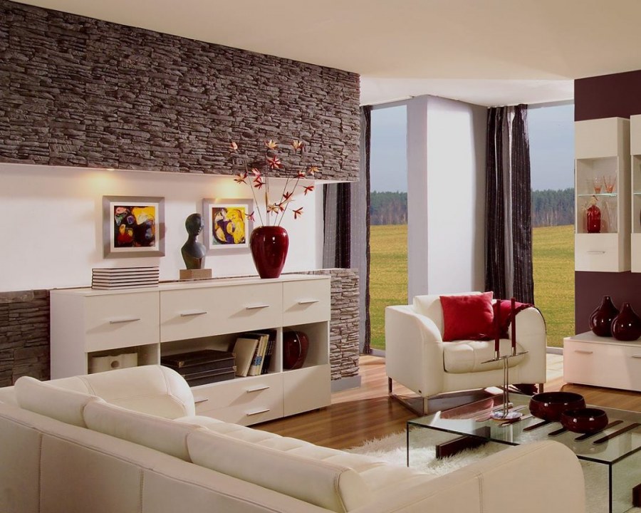 Декоративная отделка зала