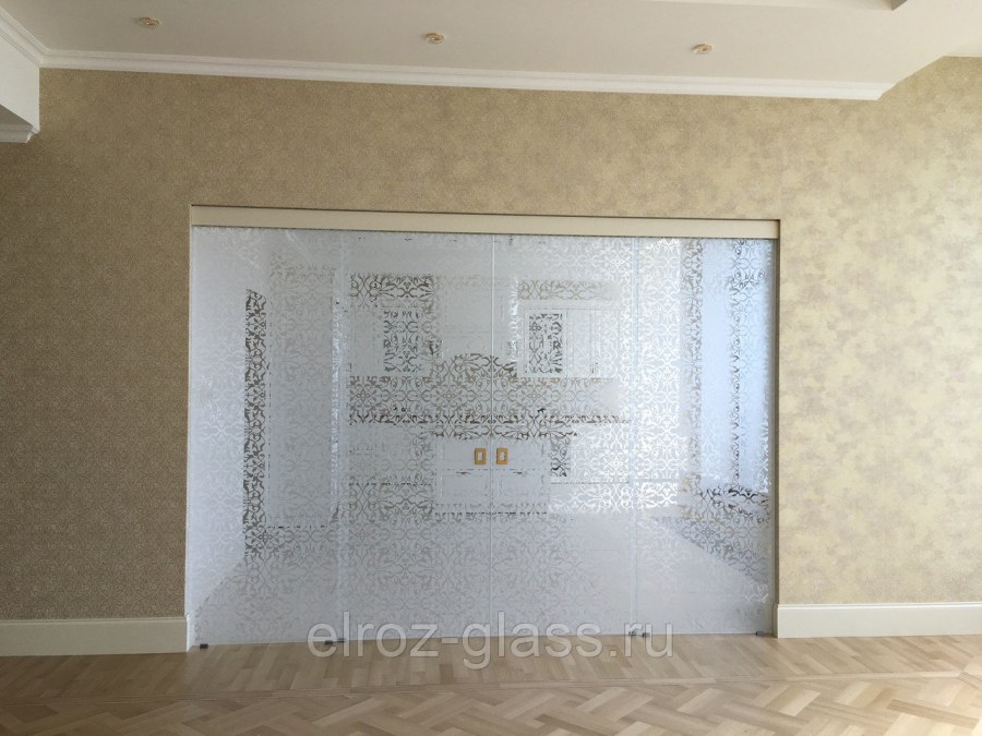 Раздвижная перегородка Аура