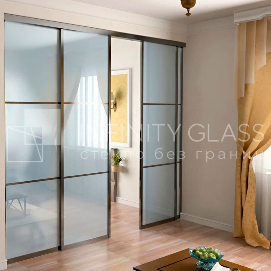 Раздвижные перегородки Эстет