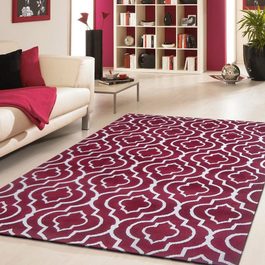 Ковёр Шагги тренд l001 1х2 м цвет сиреневый