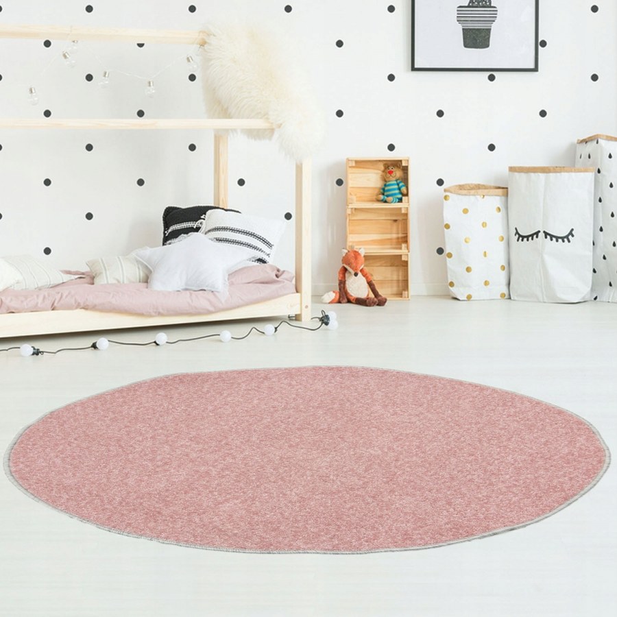 Ковёр турецкий розовый