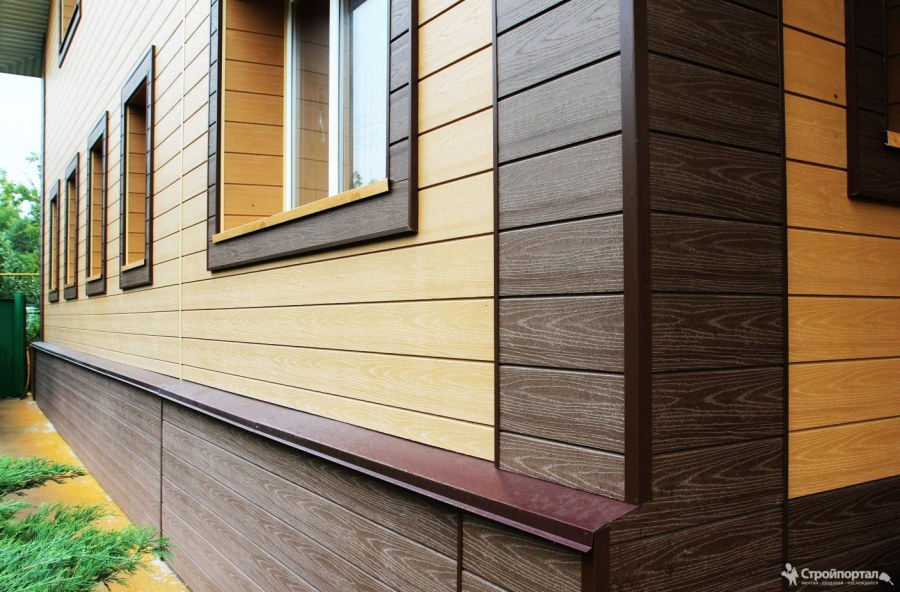 Фасадная панель ДПК Мультидек