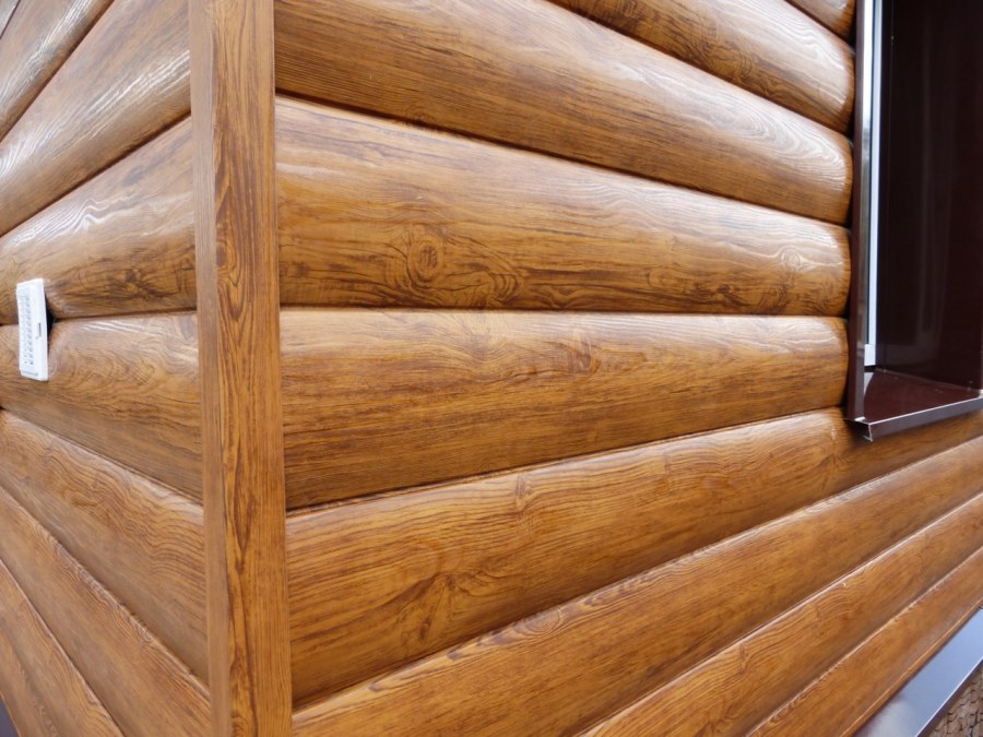 Сайдинг "блок Хаус бревно" RAL (100,135,136,200,282 Корея)