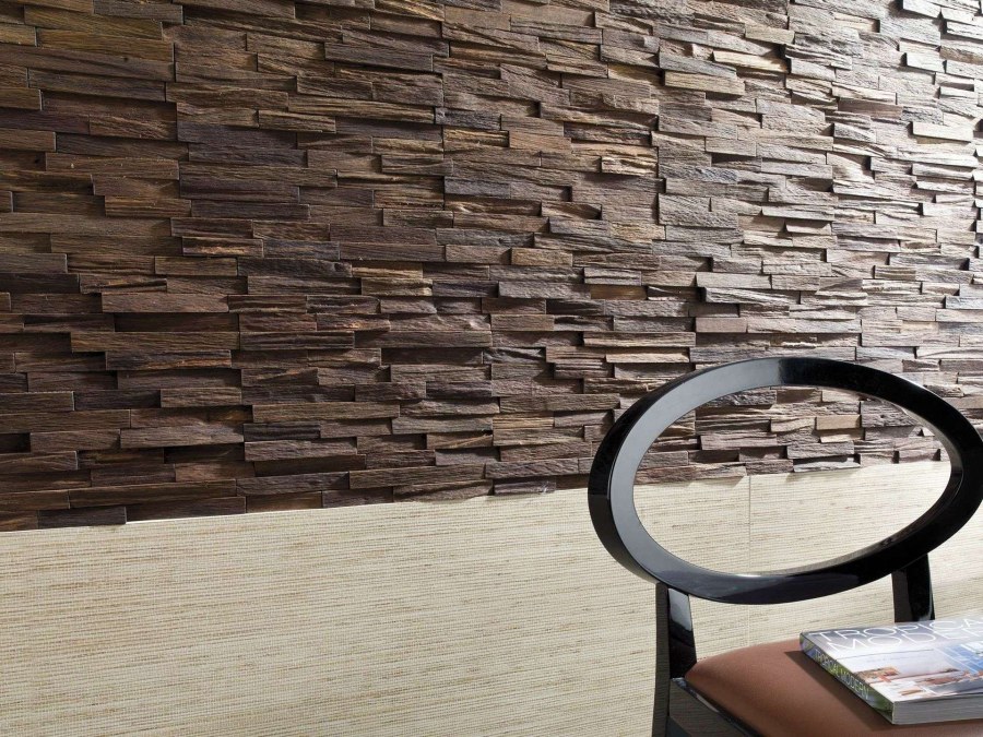 Порселаноса деревянная мозаика