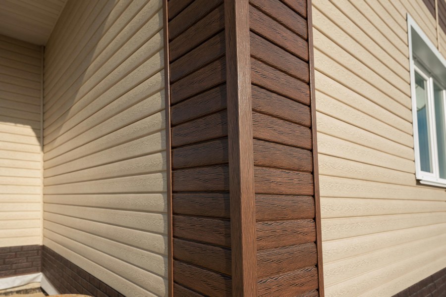 Сайдинг Тимберблок дуб мореный