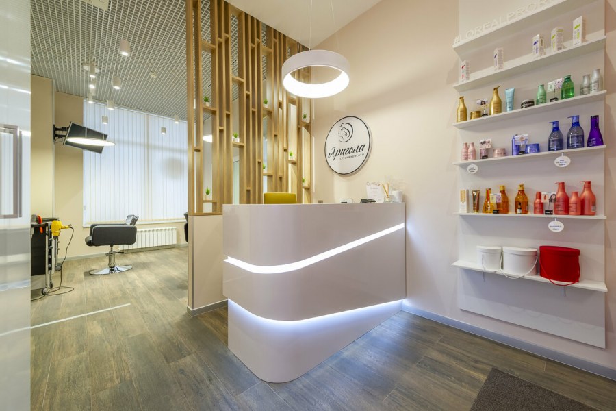 Парикмахерская стиль