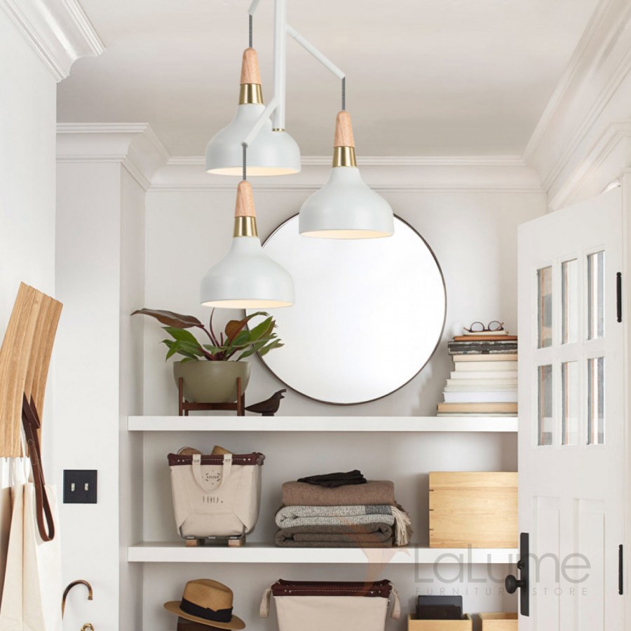 Подвесной светильник в скандинавском стиле