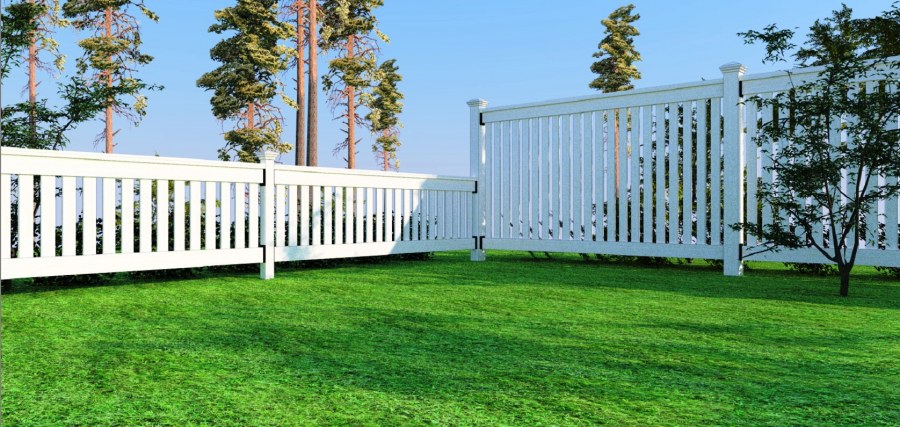 Невысокий забор