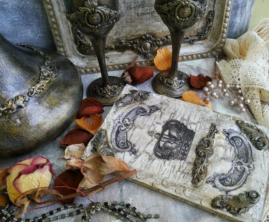 Декупаж в магическом стиле