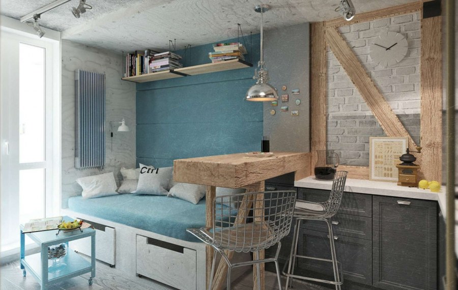 Лофт малогабаритка