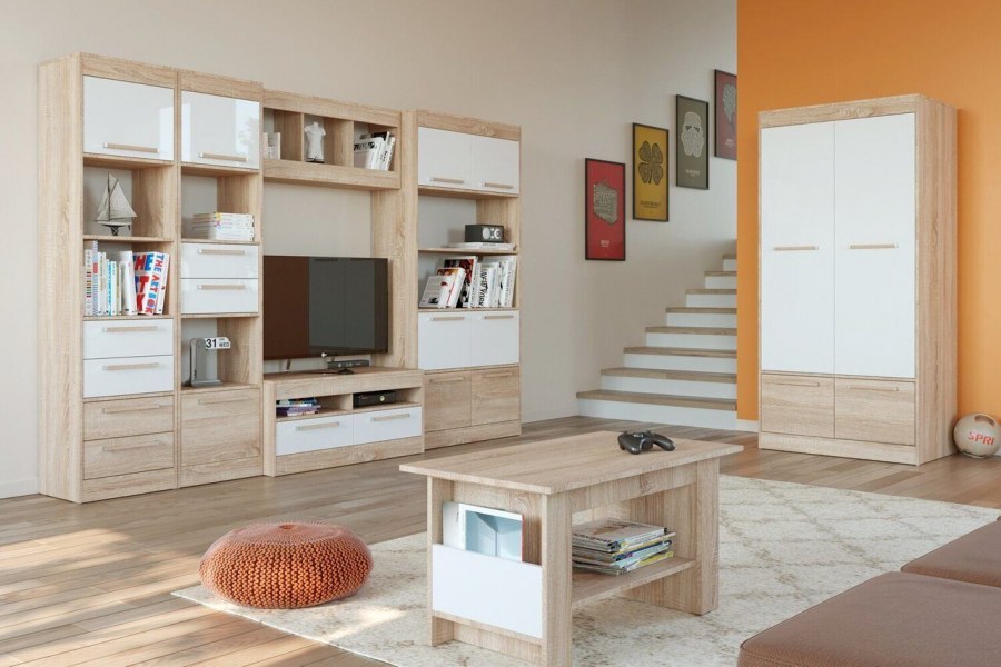 Шкаф-пенал ШКС-2 "Оксфорд"