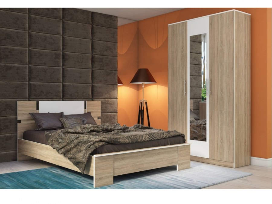 Оливия дуб сонома спальня